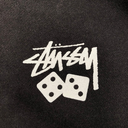 【中古品】【メンズ】 STUSSY Dice Hoodie Roll The Dice ステューシー ダイス フーディ スウェットパーカー 147-260617-sm-06-otoh サイズ：S カラー：ブラック 万代Net店