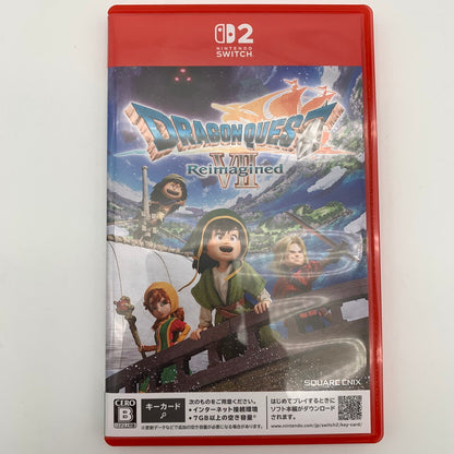 【中古美品】 ドラゴンクエストVII Reimagined -Switch2 [CERO区分_B / 12歳以上対象] 260602-st-06-otoh 万代Net店