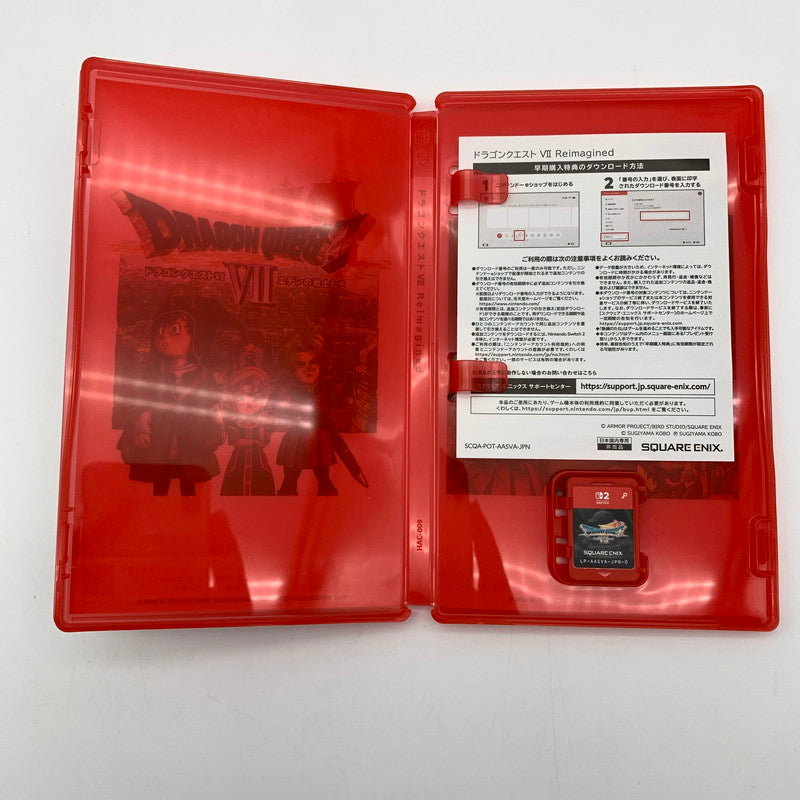 【中古美品】 ドラゴンクエストVII Reimagined -Switch2 [CERO区分_B / 12歳以上対象] 260602-st-06-otoh 万代Net店