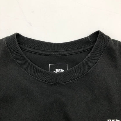 【中古品】【メンズ】 THE NORTH FACE NT32230 BACK SQUARE LOGO LS TEE ザ・ノース・フェイス 長袖Tシャツ 144-260617-sm-04-otoh サイズ：S カラー：ブラック 万代Net店