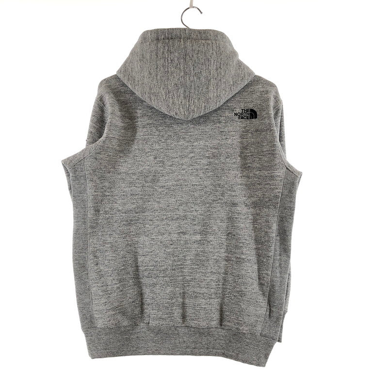 【中古品】【メンズ】 THE NORTH FACE NT61835 SQUARE LOGO HOODIE ザ・ノース・フェイス スクエアロゴフーティ プルオーバーパーカー 144-260617-sm-05-otoh サイズ：S カラー：ミックスグレー 万代Net店