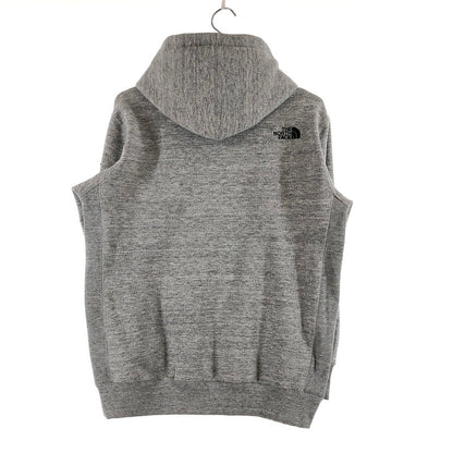 【中古品】【メンズ】 THE NORTH FACE NT61835 SQUARE LOGO HOODIE ザ・ノース・フェイス スクエアロゴフーティ プルオーバーパーカー 144-260617-sm-05-otoh サイズ：S カラー：ミックスグレー 万代Net店