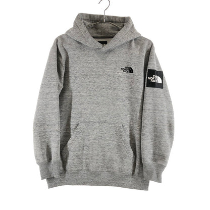 【中古品】【メンズ】 THE NORTH FACE NT61835 SQUARE LOGO HOODIE ザ・ノース・フェイス スクエアロゴフーティ プルオーバーパーカー 144-260617-sm-05-otoh サイズ：S カラー：ミックスグレー 万代Net店