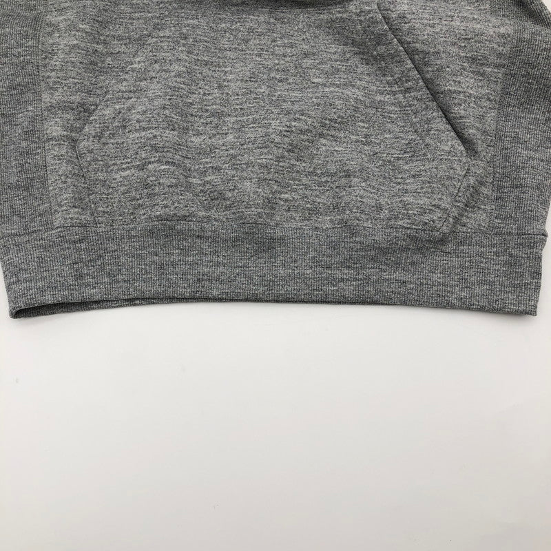 【中古品】【メンズ】 THE NORTH FACE NT61835 SQUARE LOGO HOODIE ザ・ノース・フェイス スクエアロゴフーティ プルオーバーパーカー 144-260617-sm-05-otoh サイズ：S カラー：ミックスグレー 万代Net店