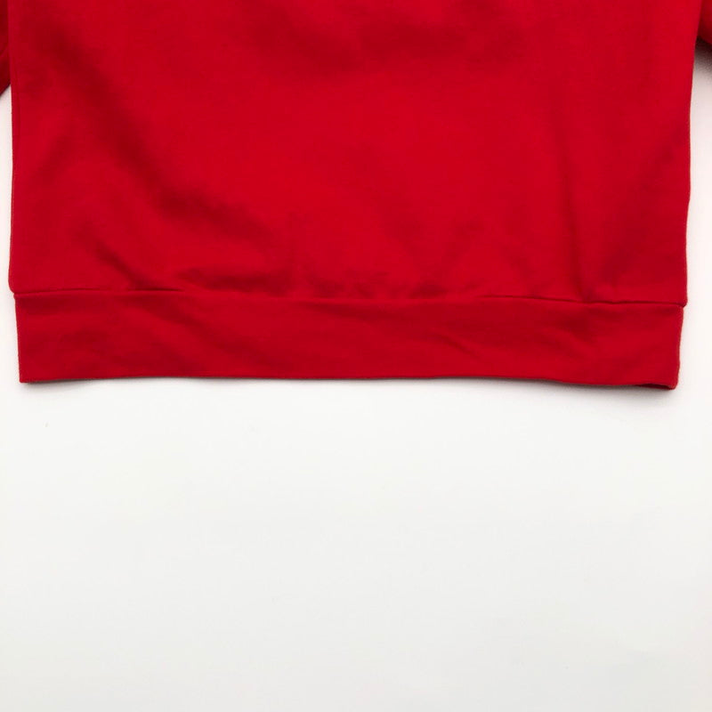 【中古品】【メンズ】 Adidas originals 3 Stripes Crew アディダス オリジナル 3 ストライプス クルーネック スウェットシャツ トレーナー 147-260616-sm-03-otoh サイズ：M カラー：レッド 万代Net店