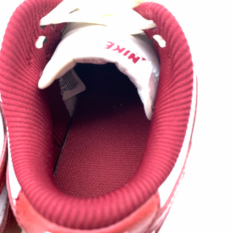【中古品】【レディース】 NIKE ナイキ FJ4555-100 WMNS DUNK LOW PRM "TEAM RED AND WHITE" スニーカー 靴 160-260601-st-17-otoh カラー：ホワイト/チームレッド/ココナッツミルク 万代Net店
