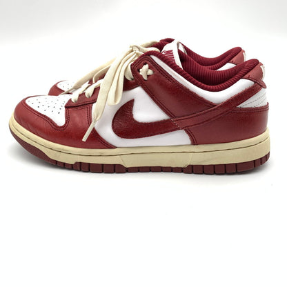 【中古品】【レディース】 NIKE ナイキ FJ4555-100 WMNS DUNK LOW PRM "TEAM RED AND WHITE" スニーカー 靴 160-260601-st-17-otoh カラー：ホワイト/チームレッド/ココナッツミルク 万代Net店