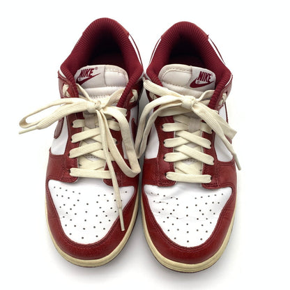 【中古品】【レディース】 NIKE ナイキ FJ4555-100 WMNS DUNK LOW PRM "TEAM RED AND WHITE" スニーカー 靴 160-260601-st-17-otoh カラー：ホワイト/チームレッド/ココナッツミルク 万代Net店