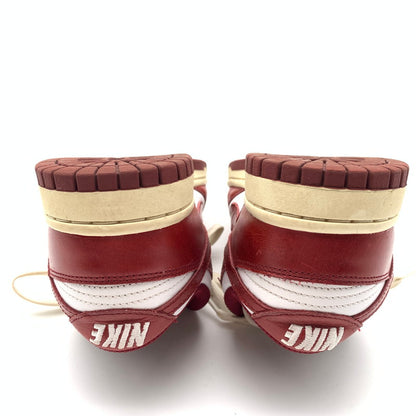 【中古品】【レディース】 NIKE ナイキ FJ4555-100 WMNS DUNK LOW PRM "TEAM RED AND WHITE" スニーカー 靴 160-260601-st-17-otoh カラー：ホワイト/チームレッド/ココナッツミルク 万代Net店