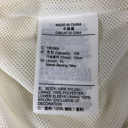 【中古品】【メンズ】 NIKE DV3313-133 ナイキ ナイロンジャケット パーカー 147-260617-sm-01-otoh サイズ：XL カラー：ホワイト 万代Net店