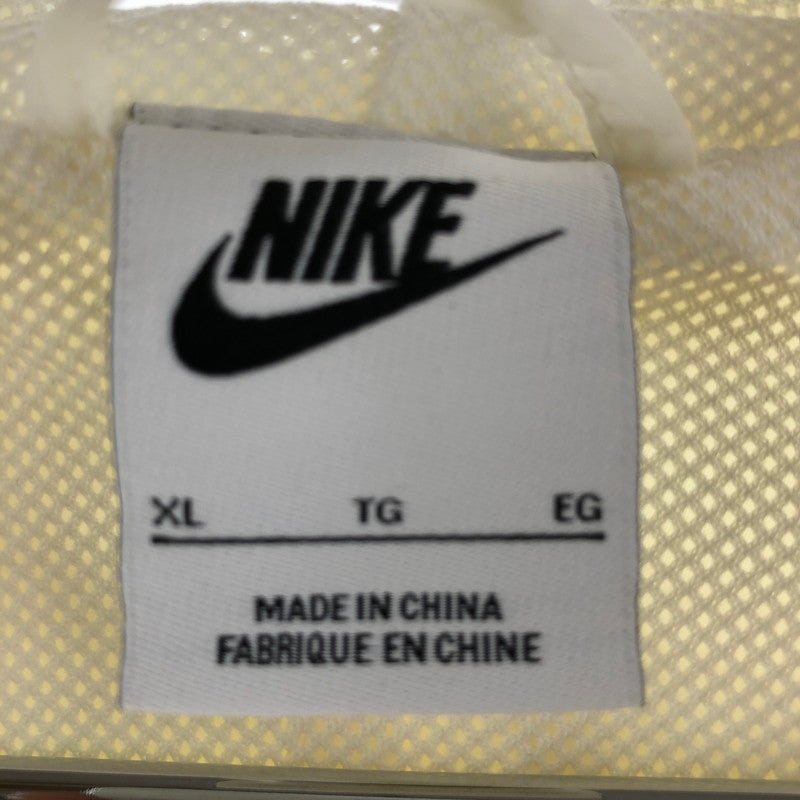 【中古品】【メンズ】 NIKE DV3313-133 ナイキ ナイロンジャケット パーカー 147-260617-sm-01-otoh サイズ：XL カラー：ホワイト 万代Net店