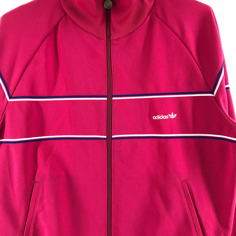 【中古品】【メンズ】 Adidas ATS-190 ヴィンテージ トラックジャケット ジャージ 147-260616-sm-06-otoh サイズ：L カラー：マゼンタピンク 万代Net店