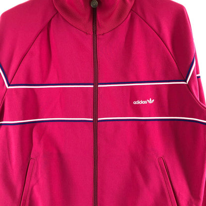 【中古品】【メンズ】 Adidas ATS-190 ヴィンテージ トラックジャケット ジャージ 147-260616-sm-06-otoh サイズ：L カラー：マゼンタピンク 万代Net店