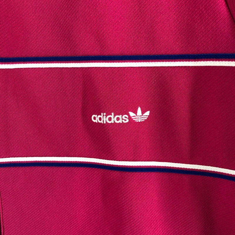 【中古品】【メンズ】 Adidas ATS-190 ヴィンテージ トラックジャケット ジャージ 147-260616-sm-06-otoh サイズ：L カラー：マゼンタピンク 万代Net店