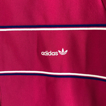 【中古品】【メンズ】 Adidas ATS-190 ヴィンテージ トラックジャケット ジャージ 147-260616-sm-06-otoh サイズ：L カラー：マゼンタピンク 万代Net店