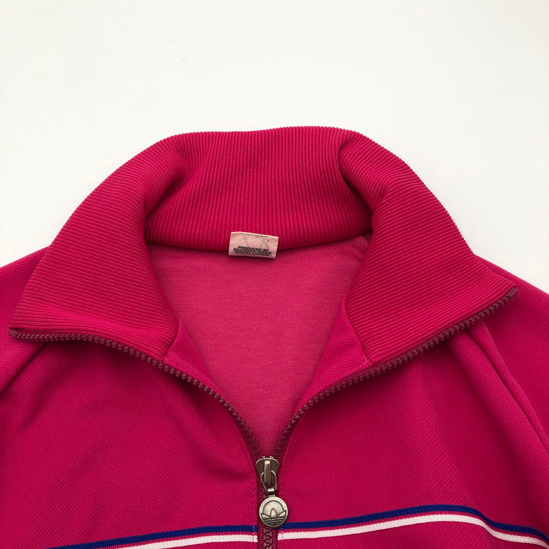 【中古品】【メンズ】 Adidas ATS-190 ヴィンテージ トラックジャケット ジャージ 147-260616-sm-06-otoh サイズ：L カラー：マゼンタピンク 万代Net店