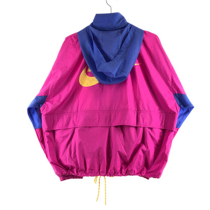 【中古品】【レディース】 NIKE CJ2290-601 ナイキ ウィメンズ アイコン クラッシュ LW ジャケット ナイロン ジャケット 147-260617-sm-02-otoh サイズ：XL カラー：ファイアピンク 万代Net店