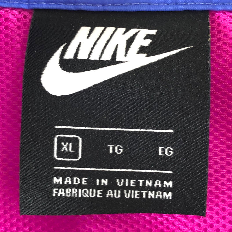 【中古品】【レディース】 NIKE CJ2290-601 ナイキ ウィメンズ アイコン クラッシュ LW ジャケット ナイロン ジャケット 147-260617-sm-02-otoh サイズ：XL カラー：ファイアピンク 万代Net店