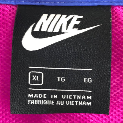 【中古品】【レディース】 NIKE CJ2290-601 ナイキ ウィメンズ アイコン クラッシュ LW ジャケット ナイロン ジャケット 147-260617-sm-02-otoh サイズ：XL カラー：ファイアピンク 万代Net店