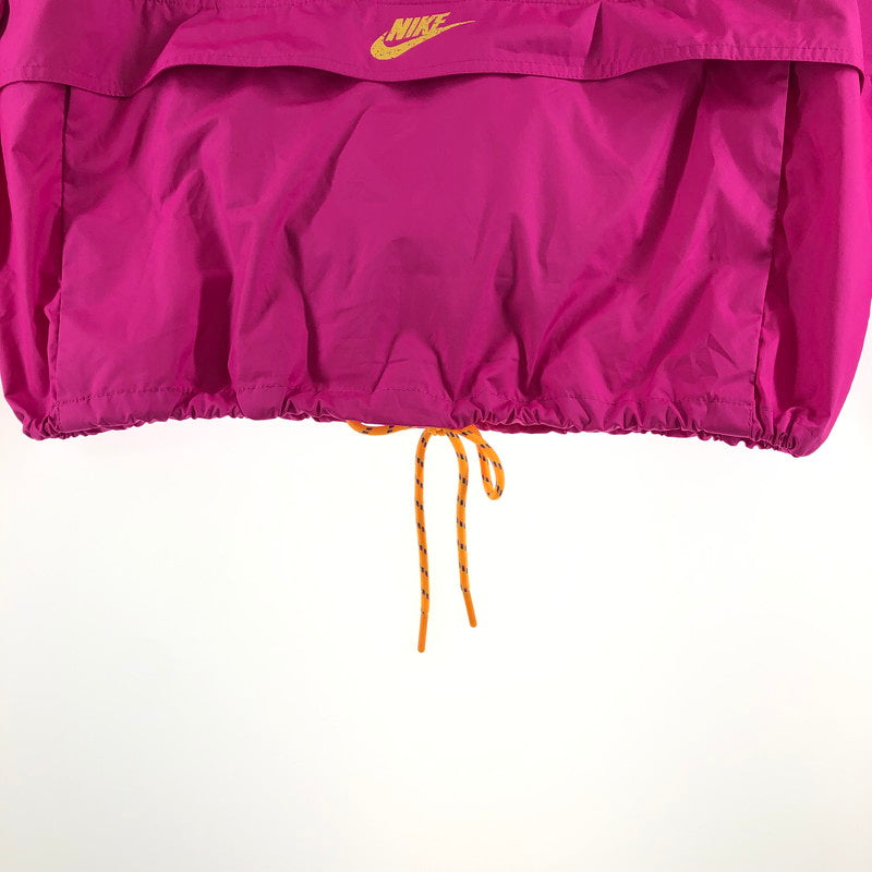 【中古品】【レディース】 NIKE CJ2290-601 ナイキ ウィメンズ アイコン クラッシュ LW ジャケット ナイロン ジャケット 147-260617-sm-02-otoh サイズ：XL カラー：ファイアピンク 万代Net店