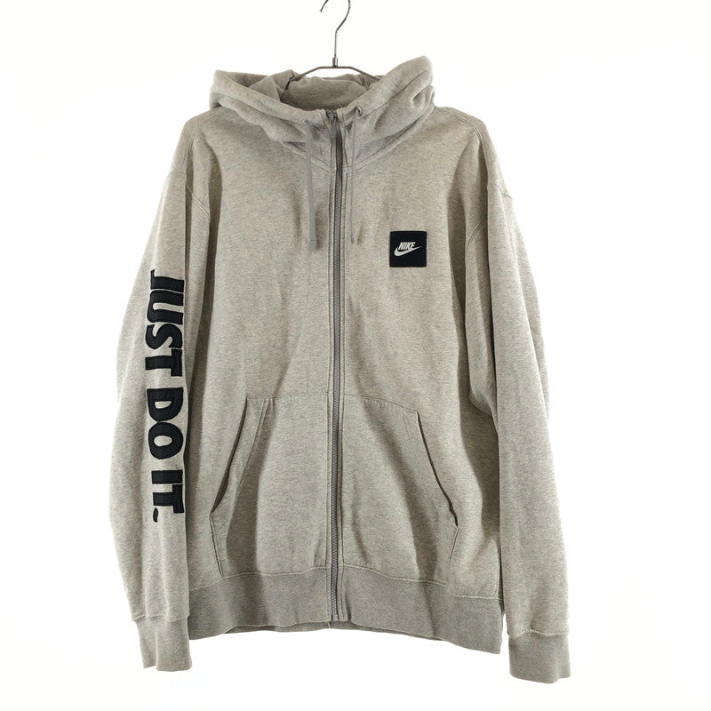 【中古品】【メンズ】 NIKE JDI JUST DO IT BV5083-050 ナイキ フルジップ フーディ パーカー 147-260617-sm-03-otoh カラー：ダークグレーヘザー 万代Net店