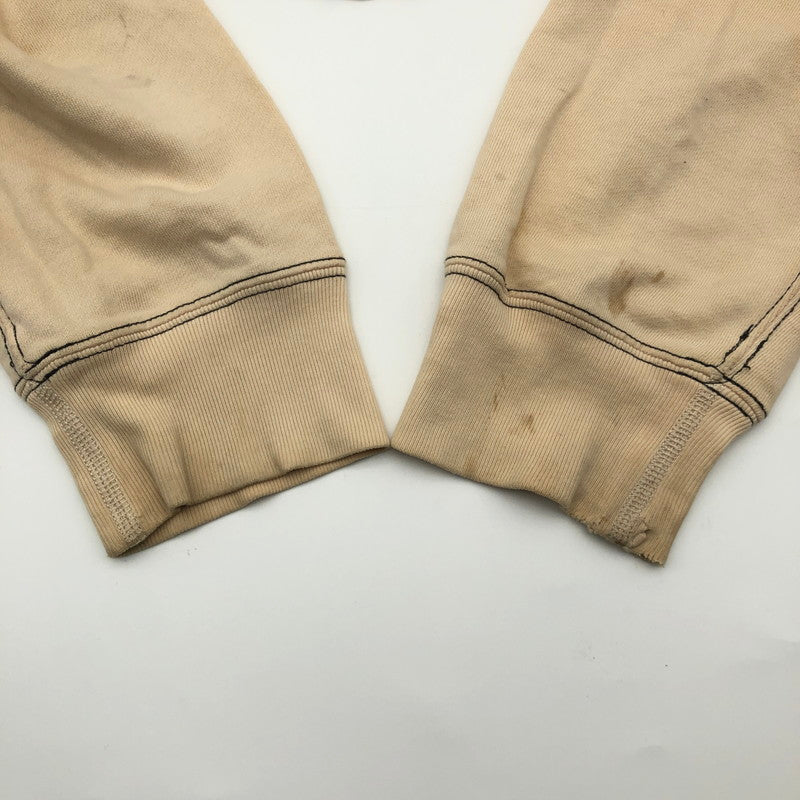 【中古品】【メンズ】 DIESEL ディーゼル ヴィンテージ風 フルジップアップ パーカー 147-260617-sm-08-otoh サイズ：L カラー：薄いベージュ 万代Net店