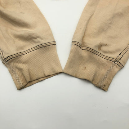【中古品】【メンズ】 DIESEL ディーゼル ヴィンテージ風 フルジップアップ パーカー 147-260617-sm-08-otoh サイズ：L カラー：薄いベージュ 万代Net店
