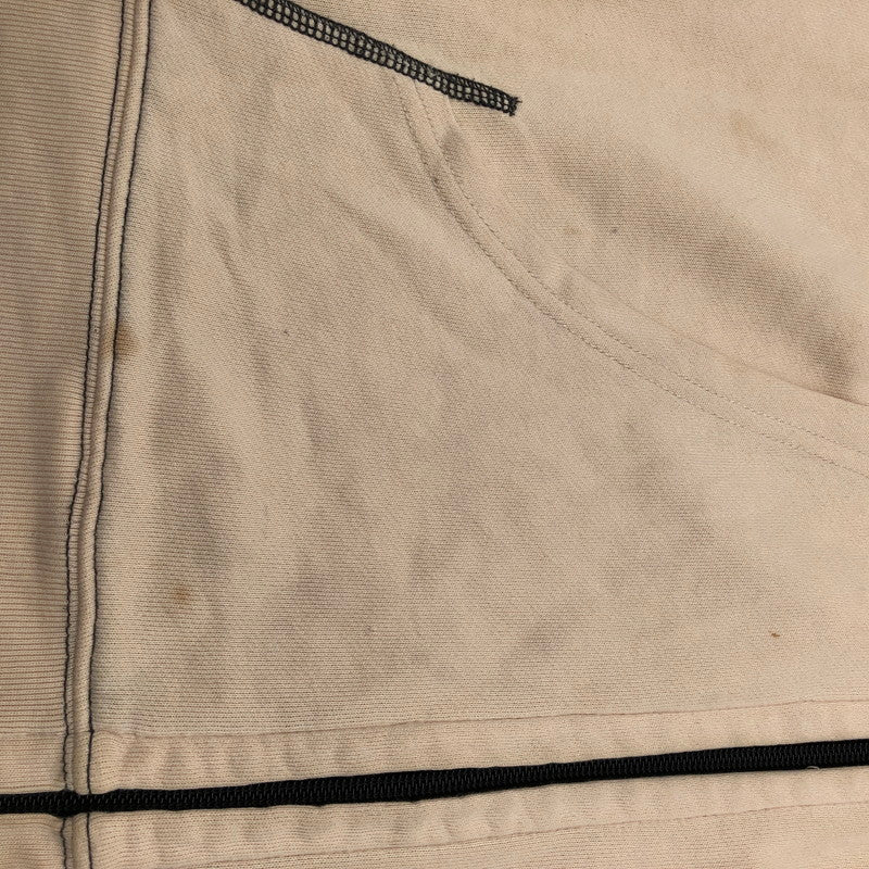 【中古品】【メンズ】 DIESEL ディーゼル ヴィンテージ風 フルジップアップ パーカー 147-260617-sm-08-otoh サイズ：L カラー：薄いベージュ 万代Net店