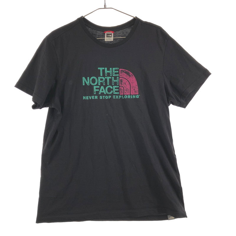 【中古品】【メンズ】 THE NORTH FACE ザ・ノースフェイス 海外限定モデル TEE メンズ ショートスリーブ Tシャツ 147-260618-sm-07-otoh サイズ：L カラー：ブラック 万代Net店