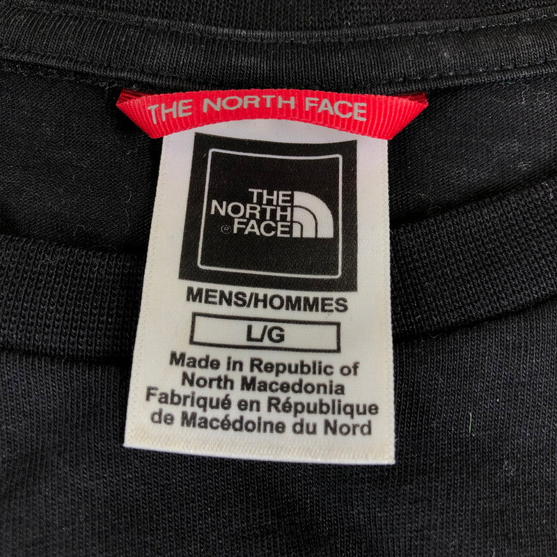 【中古品】【メンズ】 THE NORTH FACE ザ・ノースフェイス 海外限定モデル TEE メンズ ショートスリーブ Tシャツ 147-260618-sm-07-otoh サイズ：L カラー：ブラック 万代Net店