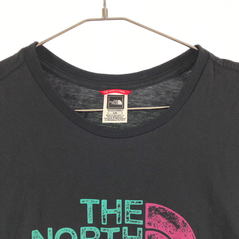 【中古品】【メンズ】 THE NORTH FACE ザ・ノースフェイス 海外限定モデル TEE メンズ ショートスリーブ Tシャツ 147-260618-sm-07-otoh サイズ：L カラー：ブラック 万代Net店