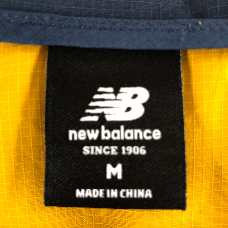 【中古品】【メンズ】 NEW BALANCE MJ01502 ニューバランス NB アスレチックス フルジップ ウィンドブレーカー 147-260617-sm-09-otoh サイズ：M カラー：ヴィンテージゴールド 万代Net店