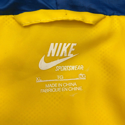 【中古品】【メンズ】 NIKE 343425-330 ナイキ ウインドランナー ナイロン ジャケット 147-260617-sm-10-otoh カラー：イエロー　グリーン 万代Net店