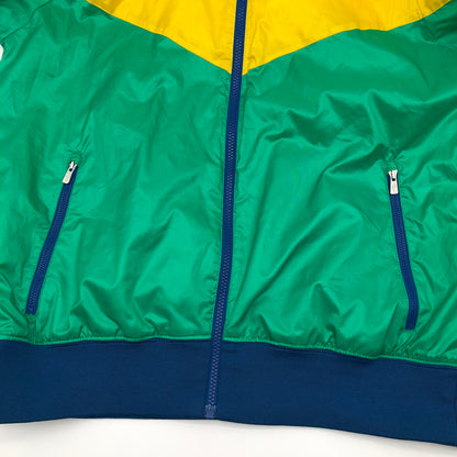 【中古品】【メンズ】 NIKE 343425-330 ナイキ ウインドランナー ナイロン ジャケット 147-260617-sm-10-otoh カラー：イエロー　グリーン 万代Net店