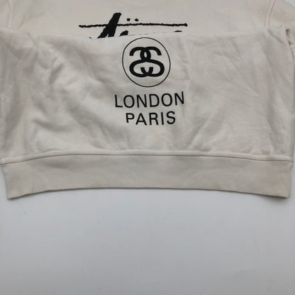 【中古品】【メンズ】 STUSSY World Tour Crew ステューシー ワールドツアー クルーネック スウェット 147-260617-sm-07-otoh カラー：クリーム系カラー 万代Net店