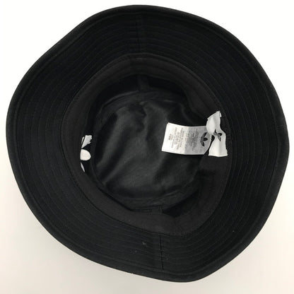 【中古品】【メンズ】 アディダス adidas ロゴ入りバケットハット バケハ 185-260620-sy-07-otoh サイズ：55ｃm カラー：ブラック系 万代Net店