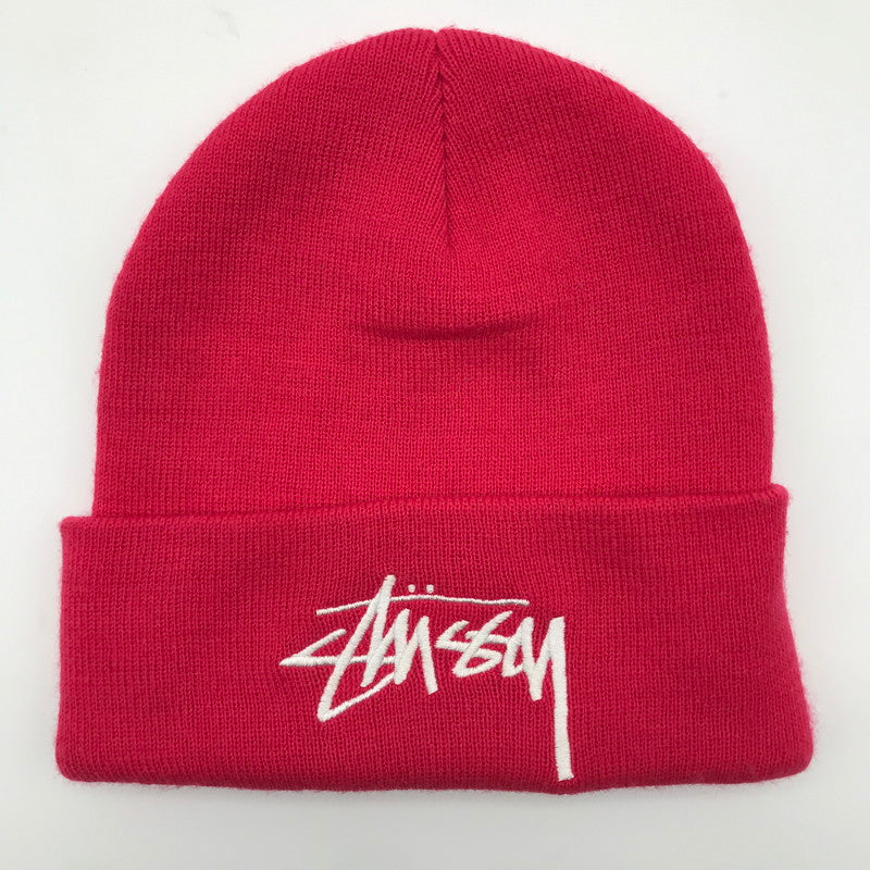 【中古品】【メンズ】 ステューシー STUSSY ニット帽 Stock Cuff Beanie ビーニー 185-260620-sy-01-otoh カラー：レッド系 万代Net店