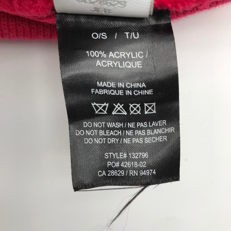 【中古品】【メンズ】 ステューシー STUSSY ニット帽 Stock Cuff Beanie ビーニー 185-260620-sy-01-otoh カラー：レッド系 万代Net店