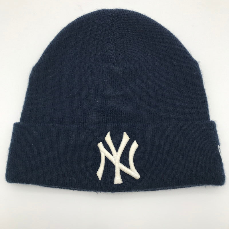 【中古品】【メンズ】 ニューエラ NEW ERA ニット帽 185-260620-sy-02-otoh サイズ：フリー カラー：ダークブルー系 万代Net店