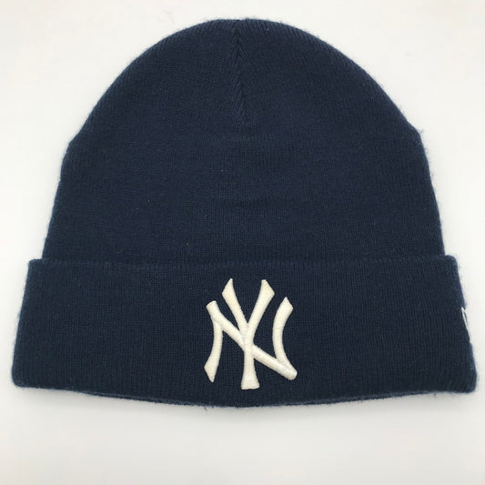【中古品】【メンズ】 ニューエラ NEW ERA ニット帽 185-260620-sy-02-otoh サイズ：フリー カラー：ダークブルー系 万代Net店
