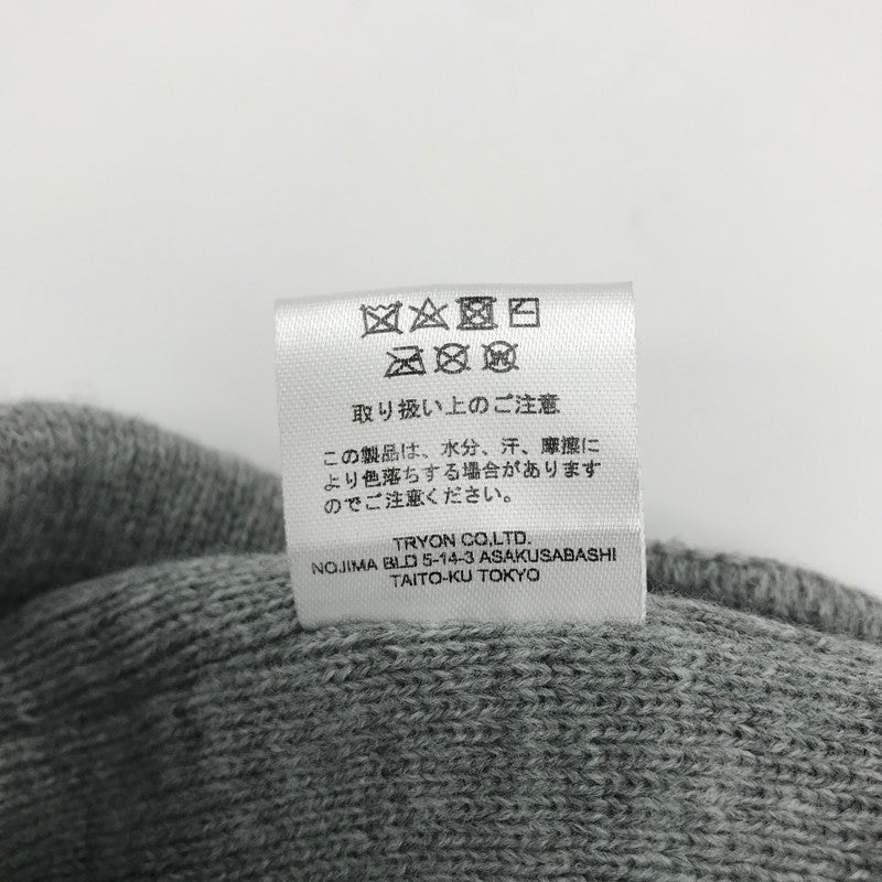 【中古品】【メンズ】 スラッシャー THRASHER ニット帽 185-260620-sy-04-otoh サイズ：フリー カラー：グレー系 万代Net店