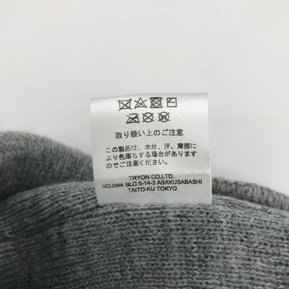 【中古品】【メンズ】 スラッシャー THRASHER ニット帽 185-260620-sy-04-otoh サイズ：フリー カラー：グレー系 万代Net店