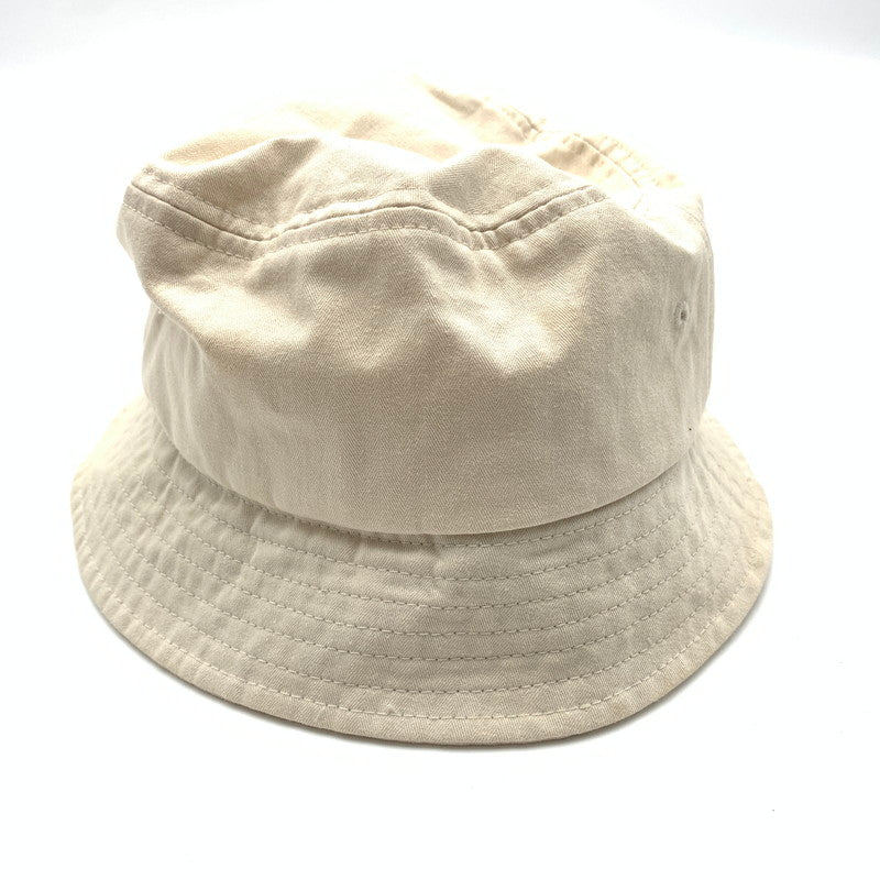 【中古美品】【メンズ】 HRASHERスラッシャー MAG LOGO ツイルバケットハット 帽子 185-260617-st-06-otoh カラー：ベージュ系 万代Net店