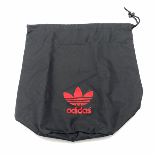 【中古品】【メンズ】 adidas アディダス デサント製 巾着 バッグ 鞄 188-260621-st-02-otoh カラー：ブラック 万代Net店