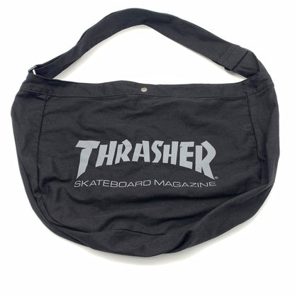 【中古品】【メンズ】 THRASHER スラッシャー ショルダーバッグ 鞄 188-260621-st-04-otoh カラー：ブラック 万代Net店