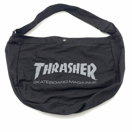 【中古品】【メンズ】 THRASHER スラッシャー ショルダーバッグ 鞄 188-260621-st-04-otoh カラー：ブラック 万代Net店