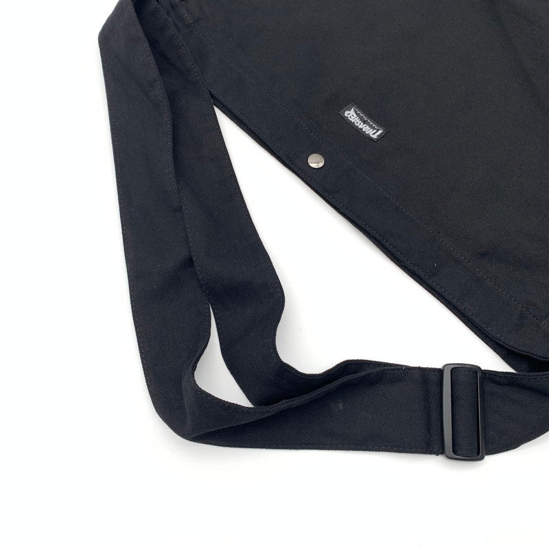 【中古品】【メンズ】 THRASHER スラッシャー ショルダーバッグ 鞄 188-260621-st-04-otoh カラー：ブラック 万代Net店