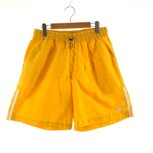 【中古品】【メンズ】 adidas ナイロンショーツ ハーフパンツ 158-260619-sm-01-otoh カラー：イエロー 万代Net店