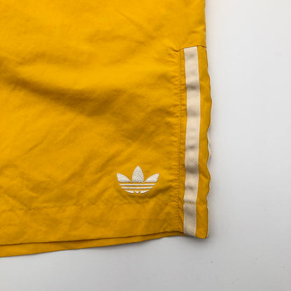 【中古品】【メンズ】 adidas ナイロンショーツ ハーフパンツ 158-260619-sm-01-otoh カラー：イエロー 万代Net店