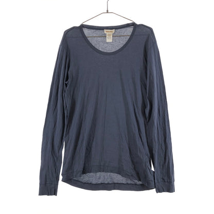 【中古品】【メンズ】 DIESEL ディーゼル 長袖カットソー ロングスリーブTシャツ 147-260619-sm-06-otoh サイズ：XL カラー：ネイビー 万代Net店